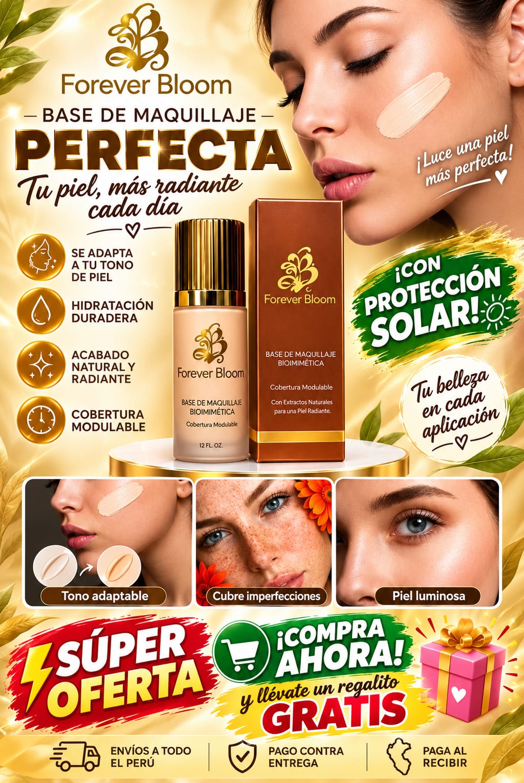 Forever Bloom 4 en 1 – Menos pasos, más tiempo para ti.